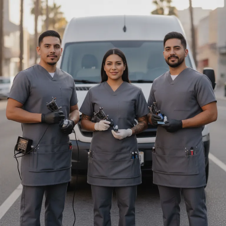 Tatuador equipe em Marica